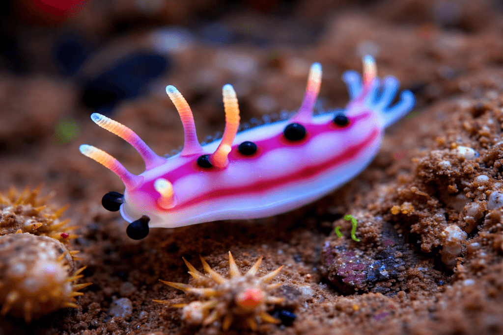 Rainbow Sea Slug Diet and Feeding Behavior