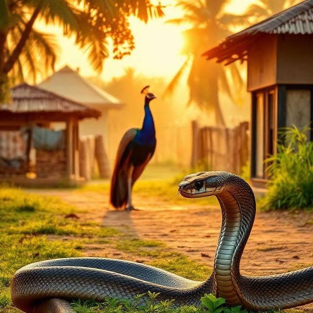 Myths about Cobras and Peacocks