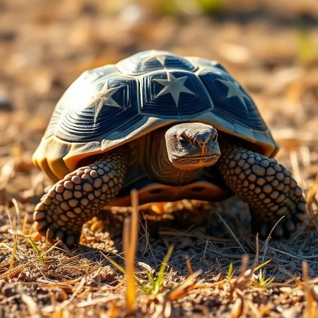 Indian Star Tortoise: