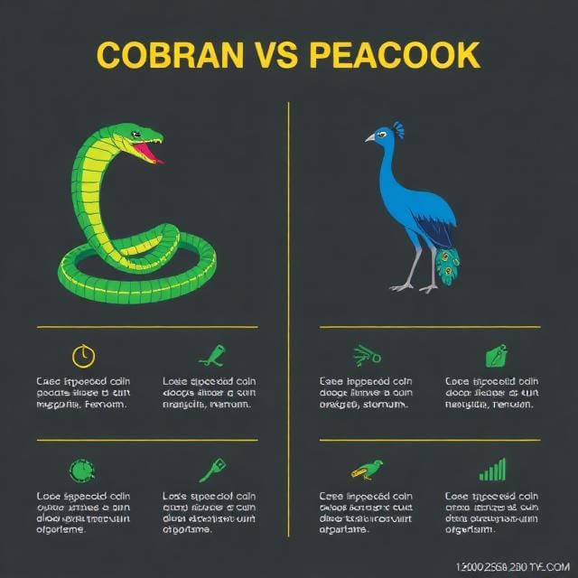 Cobra vs Peacock Role in the Ecosystem