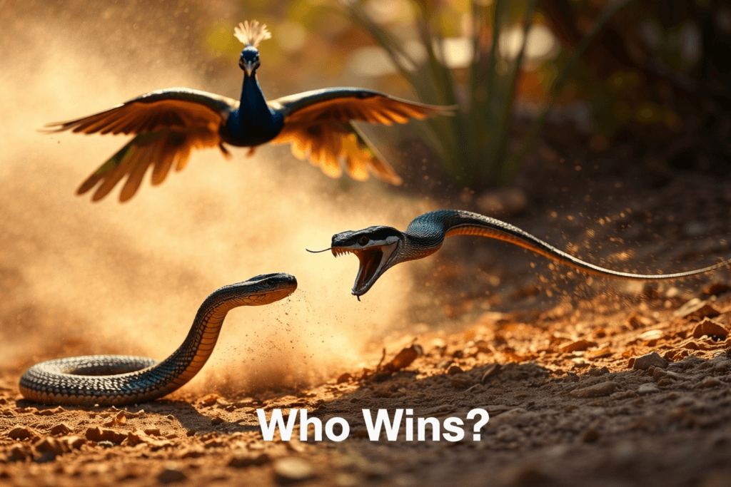 Cobra vs Peacock