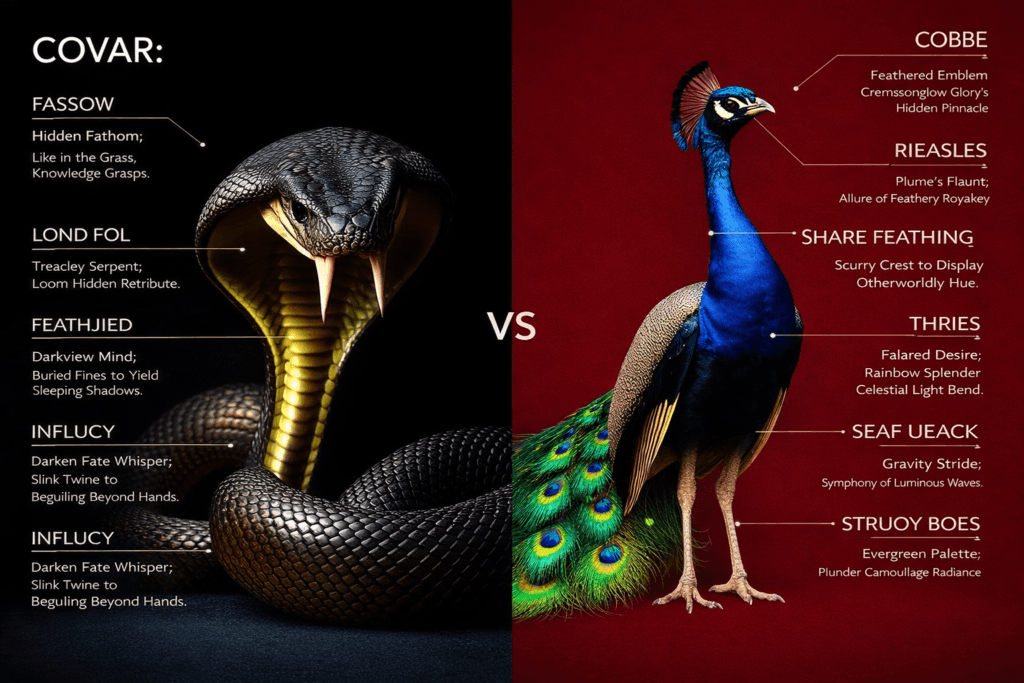Cobra vs Peacock: 7 Shocking Facts