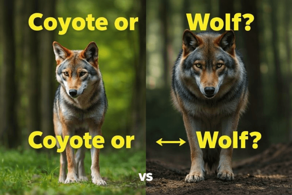 Is This a Coyote or a Wolf? 7 Shocking Differences Explained