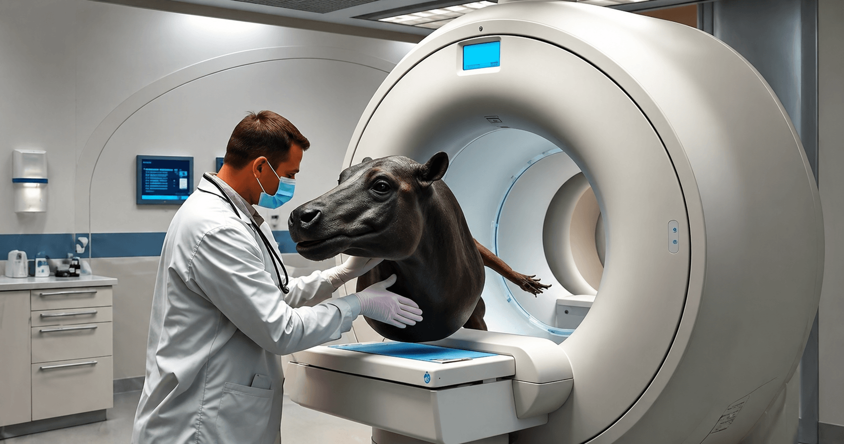 CT Scanner Used for the First Time at a Norfolk Zoo: