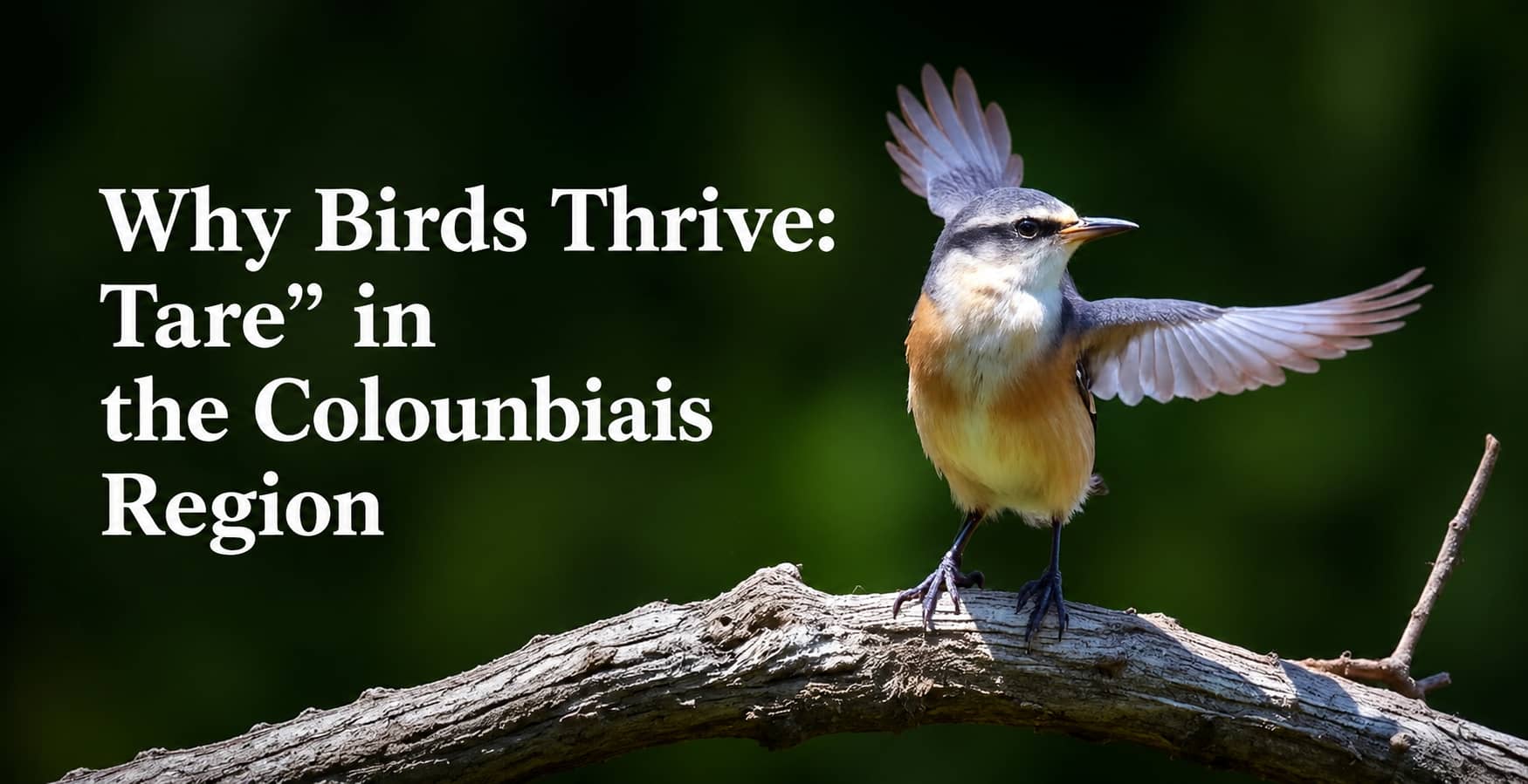Columbia Region Is a Paradise for Birds.