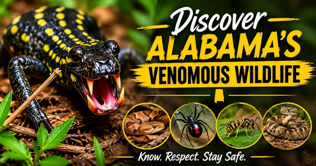 Venomous wildlife of Alabama