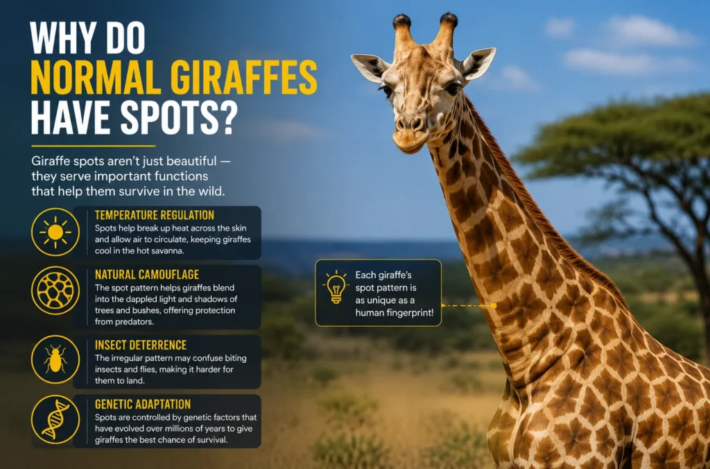 Spotless giraffe's 
