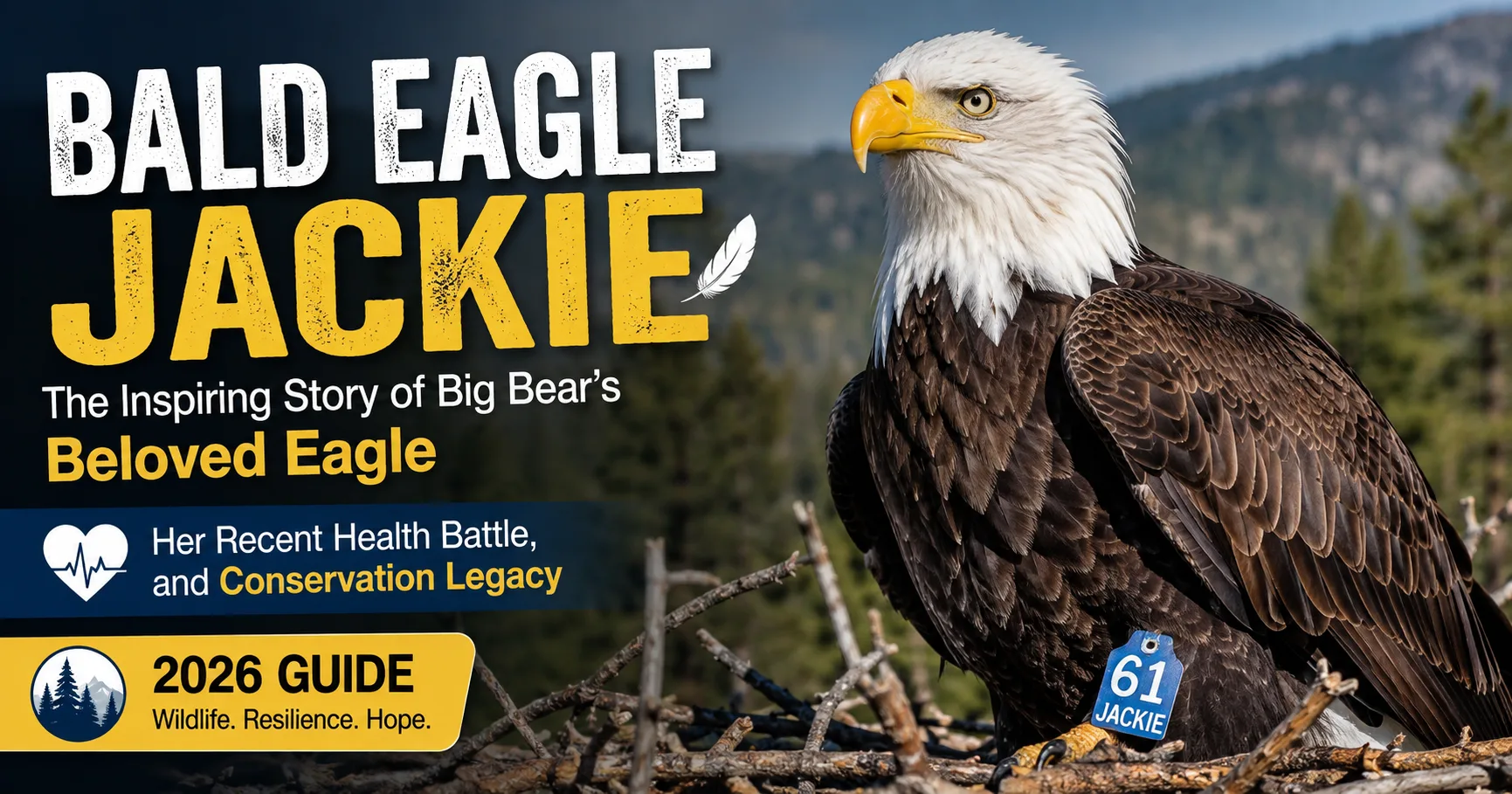 Bald Eagle Jackie A Story of Resilience