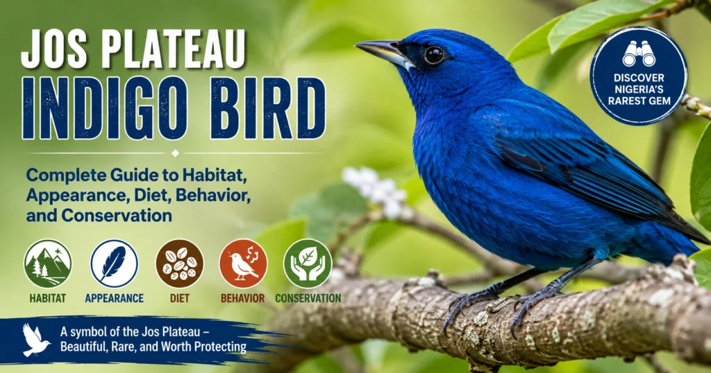 Jos Plateau Indigo Bird