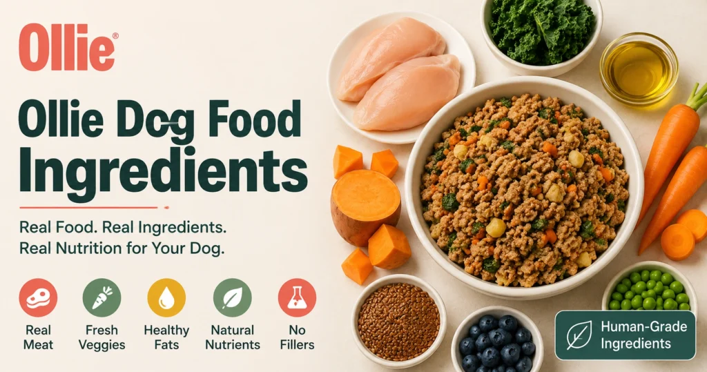 Ollie Dog Food Ingredients