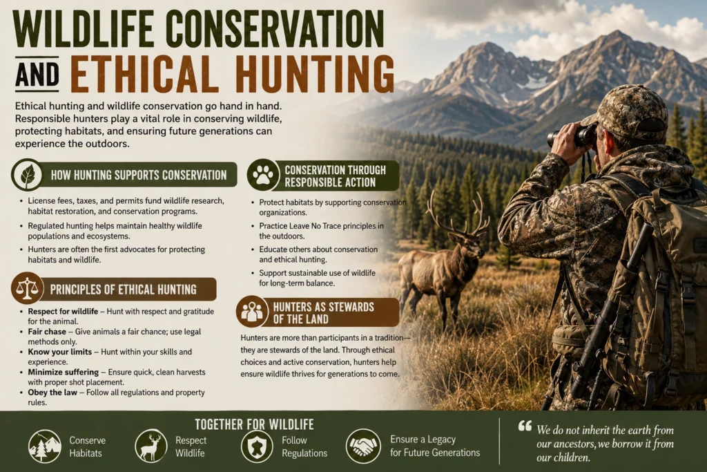 Wildlife Conservation and Ethical Hunting
