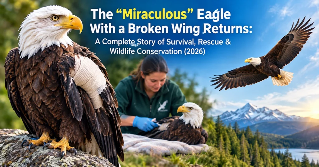 Bald Eagle’s Journey to Freedom