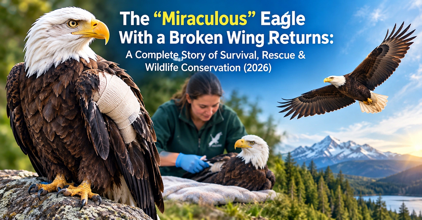 Bald Eagle’s Journey to Freedom