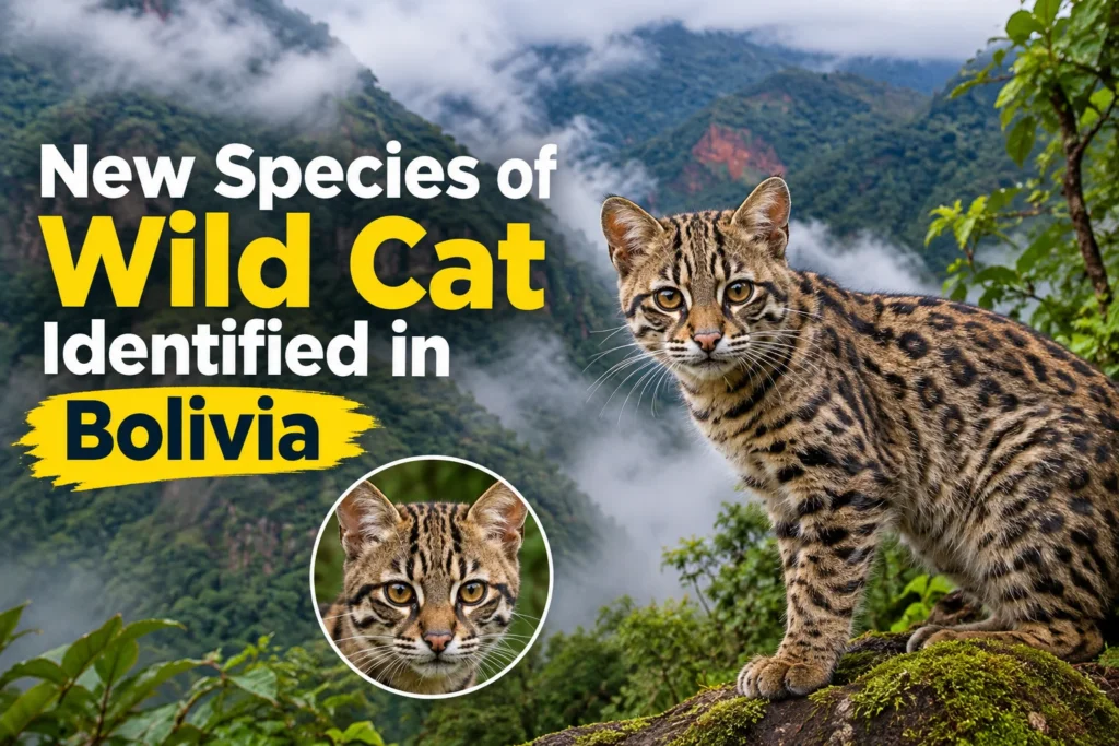 New species of wild cat identified in Bolivia