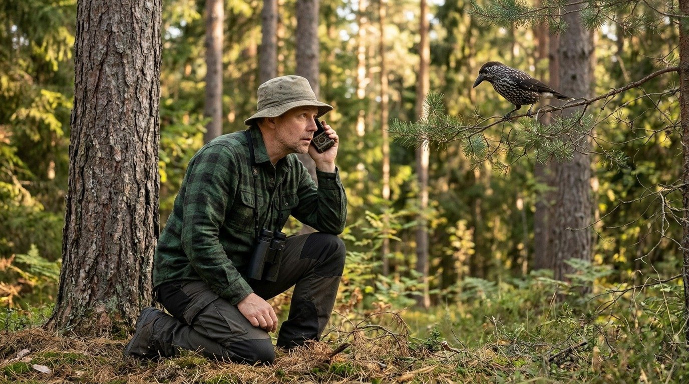 Spotted Nutcracker Bird Sound: Listen and Identify 1 Spotted nutcracker bird sound