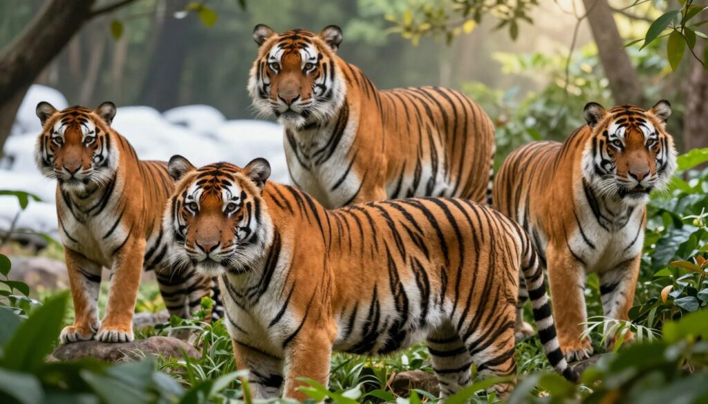 Type of tiger in the world